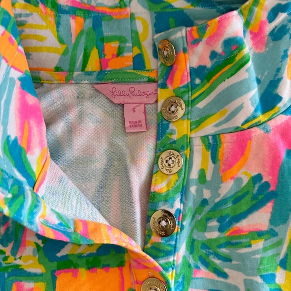Lilly Pulitzer button down popover - size small - Picture 2 of 3